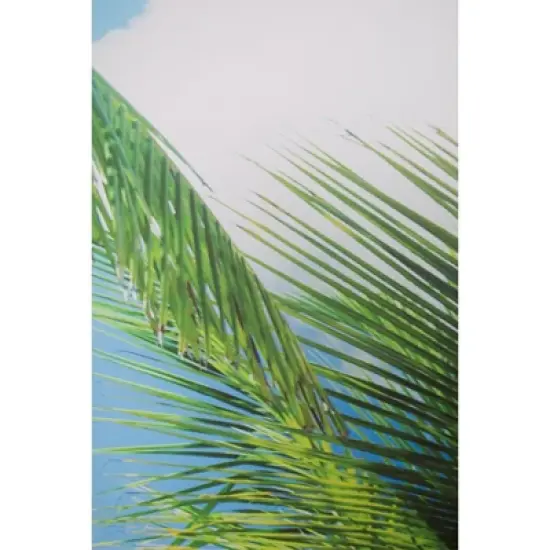 Legacy Decor Canvas Room Divider Double - Sided Digital Print Virgin Islands Beach Design image {5}
