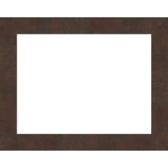 Amanti Art Wildwood Brown Framed Dry Erase Magnetic Board image {11}