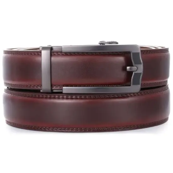 Mio Marino | Men's Horseshoe Leather Ratchet Belt image {9}