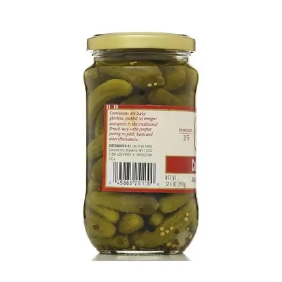 Three Little Pigs Cornichons Baby Sour Gherkins - Case of 12/12.4 oz image {3}