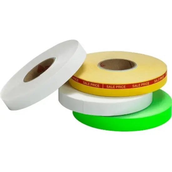 Monarch - 1105/1110 Fastening Gun Labels - Permanent Adhesive - Paper - White - 1063 Per Roll - 17008 Per Pack image {1}