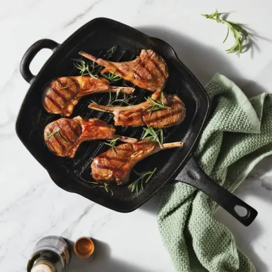 Ayesha Curry 10" Grill Pan (Pre-Seasoned) image {2}