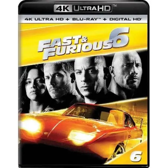 Fast & Furious 6 (4K/UHD + Blu-ray + Digital) image {1}