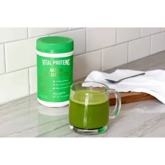 Vital Proteins Matcha Latte Vanilla Canister - 9.3oz image {3}