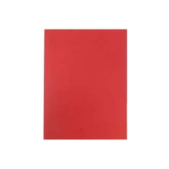 JAM Paper Two-Pocket Textured Linen Business Folders Red Bulk 100/Box (386Lreb) 386LREB image {4}