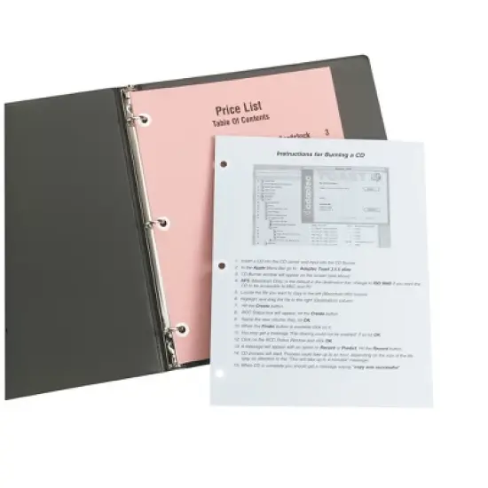 Avery Hole Reinforcement Label Stickers, White, 1,000 Per Pack, 2 Packs, 2,000 Total Labels (05720) image {3}