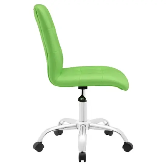 Prim Armless Midback Office Chair - Modway image {1}