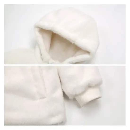 Rokka&Rolla Toddler Little Girls' Fleece Faux Fur Jacket image {7}