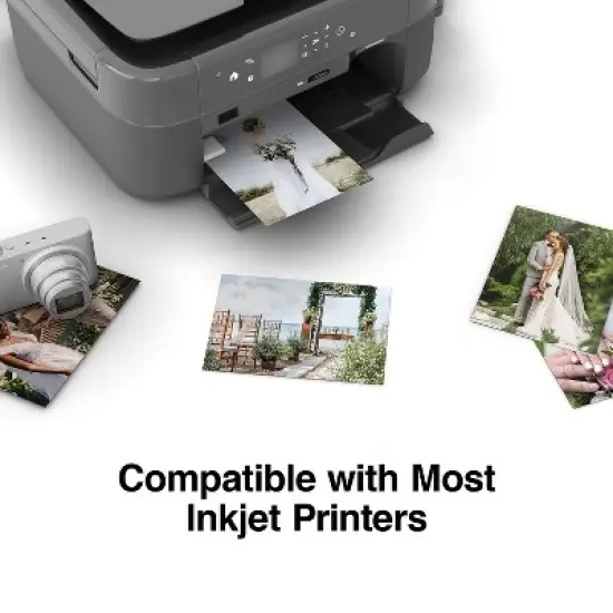 Staples Ultra Premium Matte Photo Paper 8.5" x 11" 50/Pack (19895-CC) 19895-CC/US image {1}