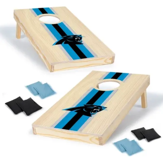NFL Carolina Panthers 1'x2' Wood Cornhole Set image {7}