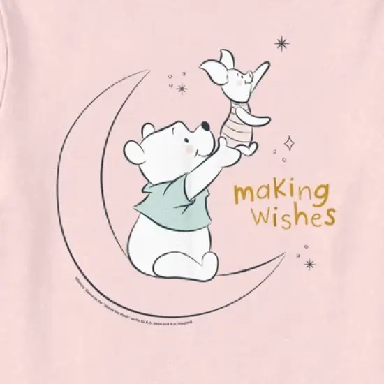 Toddler's Winnie the Pooh Making Wishes With Piglet T-Shirt image {1}