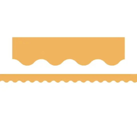Teacher Created Resources&reg; Golden Sun Scalloped Border Trim, 35 Feet Per Pack, 6 Packs image {1}