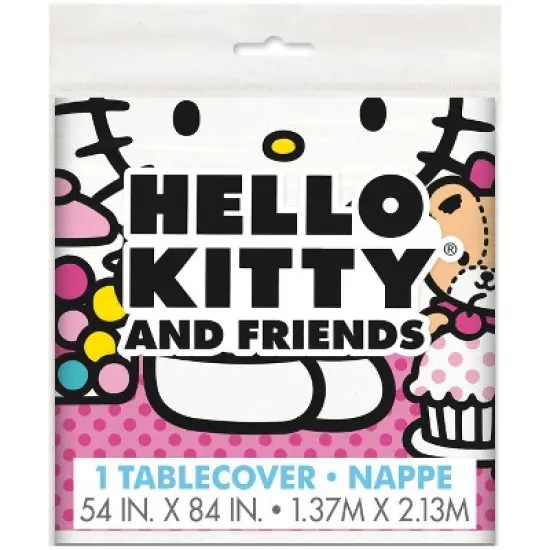 Hello Kitty Plastic Table Cover image {2}