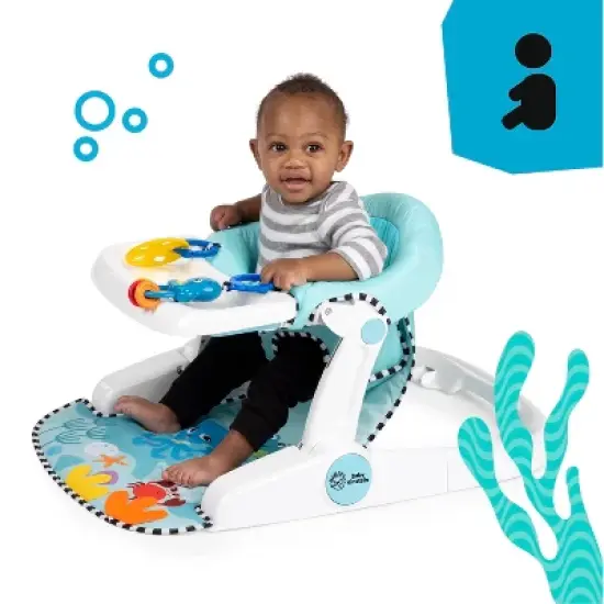 Baby Einstein Ocean Explorers Sea of Support 2-in-1 Sit-Up Infant Floor Seat image {2}
