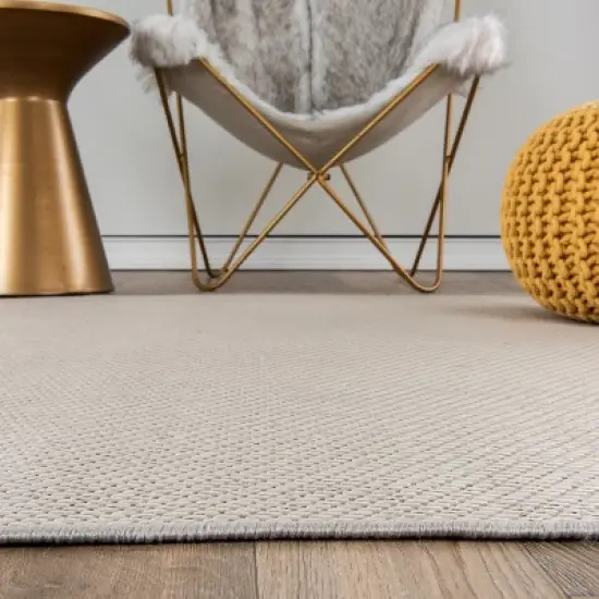 World Rug Gallery Solid Contemporary Indoor/Outdoor Area Rug image {2}