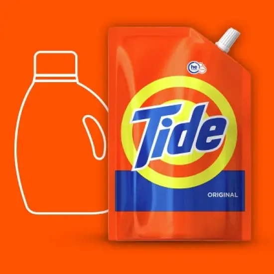 Tide Original Liquid Laundry Detergent Smart Pouch HE Turbo Clean - 135 fl oz/3pk image {3}