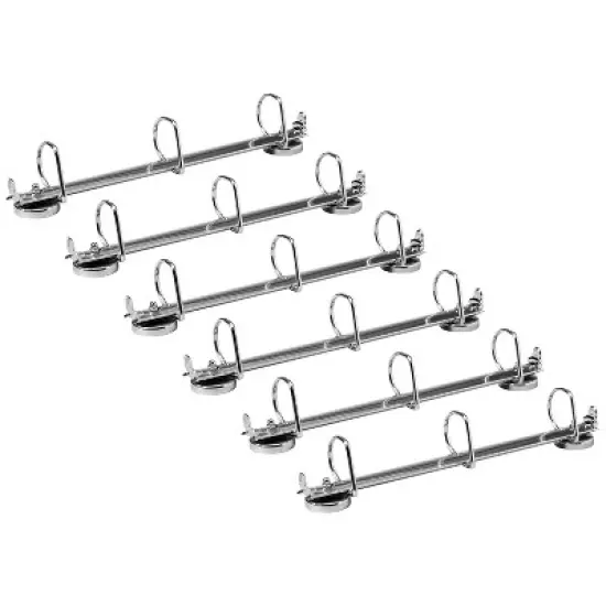 Avery Industrial Magnetic Hanging Binder Rings, 3 Ring Binder, 1.5" Slant Rings, Holds 375 Sheets, 6 Binder Ring Mechanisms (46036) image {7}