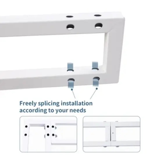 Artloge 4 Post 10x10FT Heavy Duty Adjustable Wedding Backdrop DIY Adjustable Party Curtain Decoration Background Stand Canopy Tent Chuppah image {4}