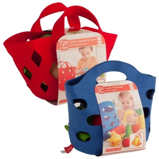 Hape Toddler Felt Fruit & Vegetable Baskets image {5}