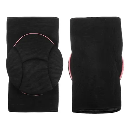 Unique Bargains Sporting Protective Knee Pad Breathable Flexible Knee Support Compression Sleeve Brace for Football Volleyball Dance 1 Pair image {3}