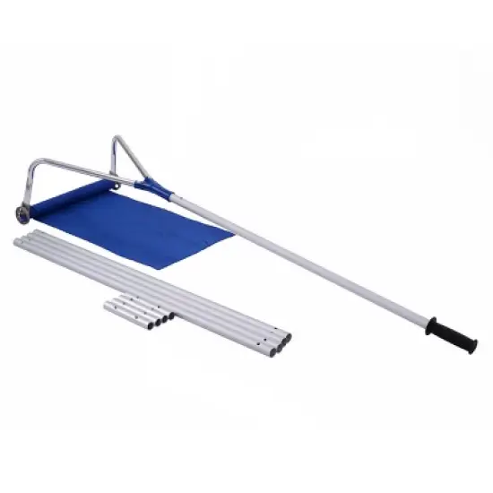 Costway Lightweight Roof Rake Snow Removal Tool 20FT Adjustable Telescoping Handle image {6}