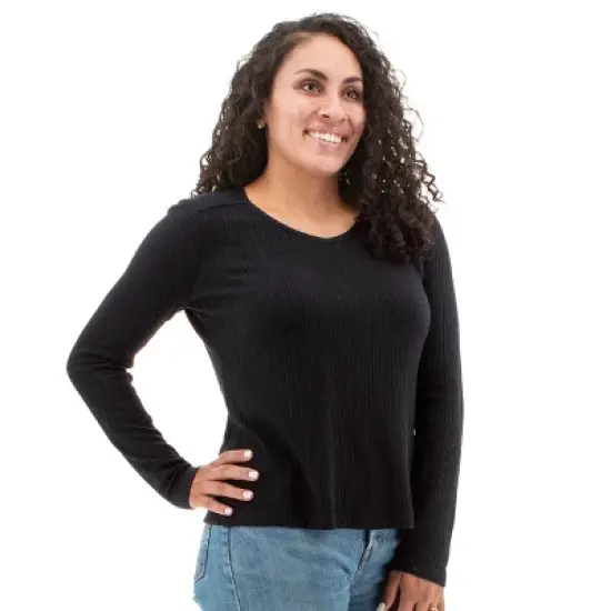 Aventura Clothing Women's Bliss Long Sleeve V-Neck T-Shirt image {3}