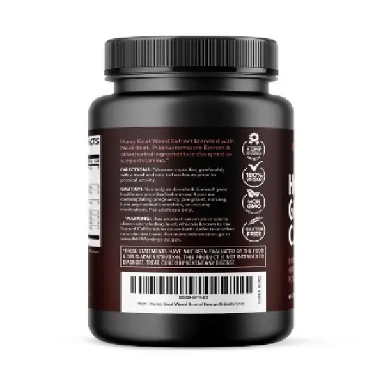 Horny Goat Weed Capsules, Havasu Nutrition, 60ct image {2}