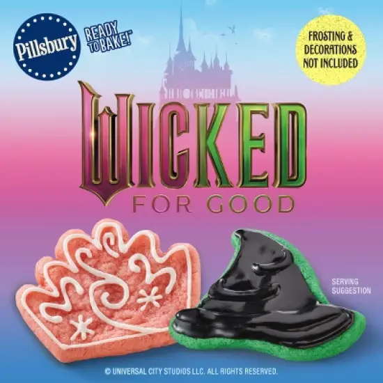 Pillsbury Wicked Sugar Cutout Cookies - 6oz/10ct image {1}