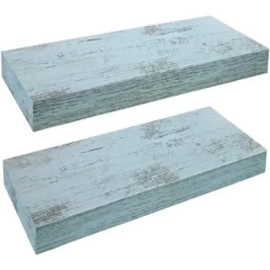 Sorbus Large Wall Mount Floating Shelf image {10}