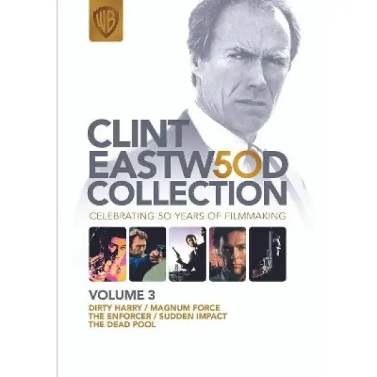 Clint Eastwood: 50th Celebration Volume 3 - Dirty Harry Collection (DVD)(2021) image {1}