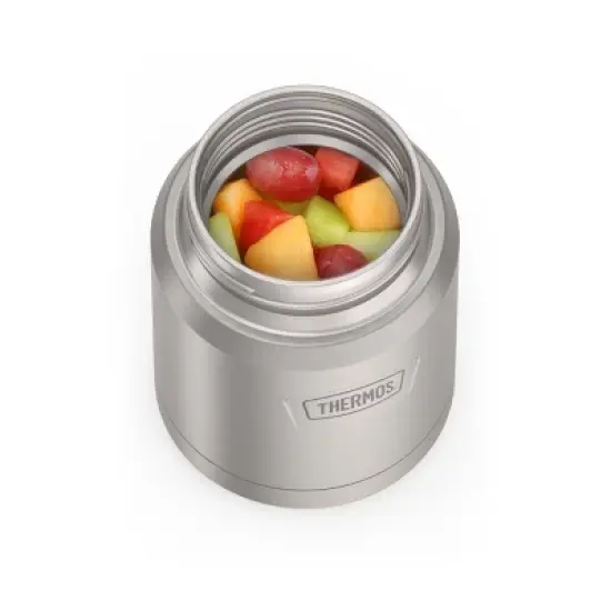 Thermos Icon 16oz Stainless Steel Food Storage Jar with Spoon image {8}