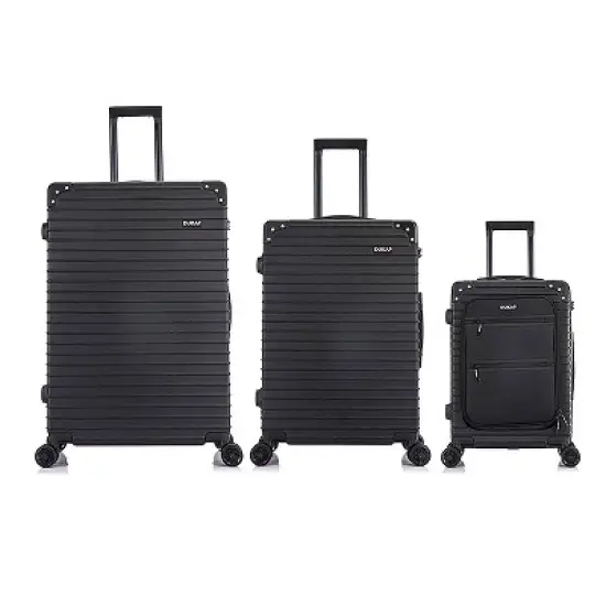 DUKAP Tour Lightweight 3pc Hardside Luggage Set image {16}