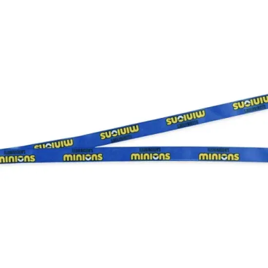 Minions Lanyard Character Inspired Breakaway Clear ID Badge Holder Keychain Multicolored image {4}