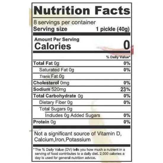 Kvuzat Yavne Pickled Cucumbers in Brine - 19 oz image {2}