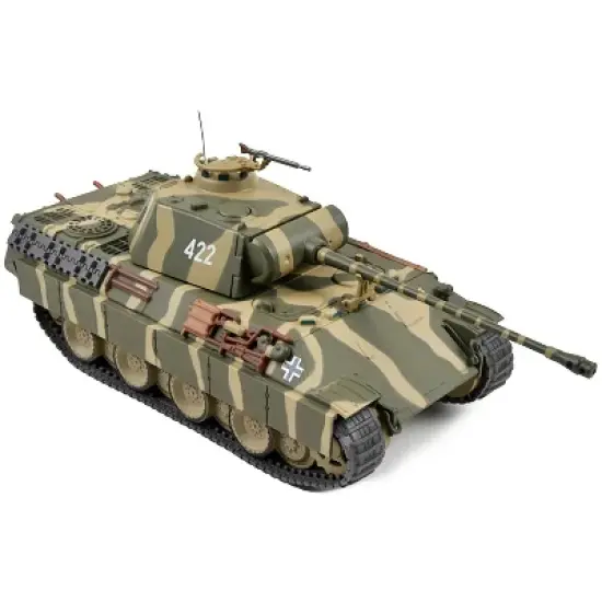 German Sd. Kfz. 171 PzKpfw V Panther Ausf. A Medium Tank w/Side Armor Panels #422 1/43 Diecast Model by AFVs of WWII image {2}