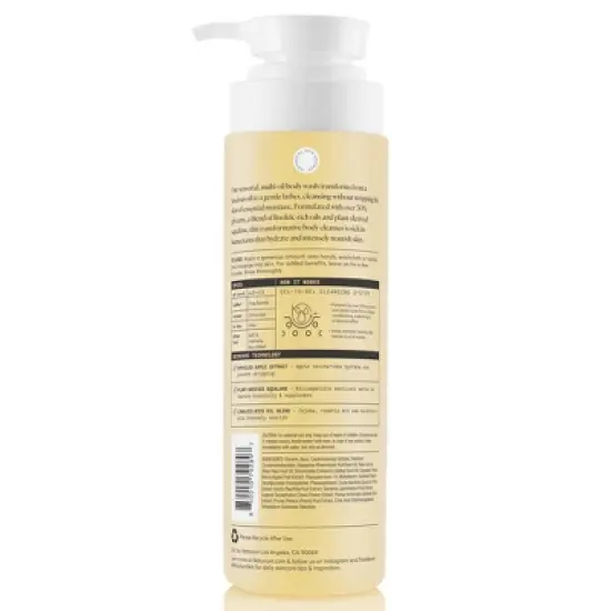 Naturium The Glow Getter Multi-Oil Hydrating Body Wash - 16.9 fl oz image {3}