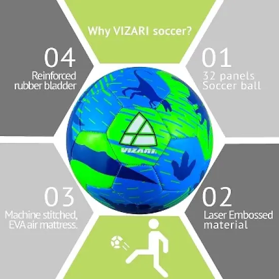 Vizari Dino Soccer Balls image {2}