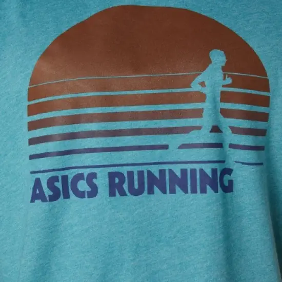ASICS Men's Sunrise Runner Graphic Tee Running Apparel 2031C811 image {3}