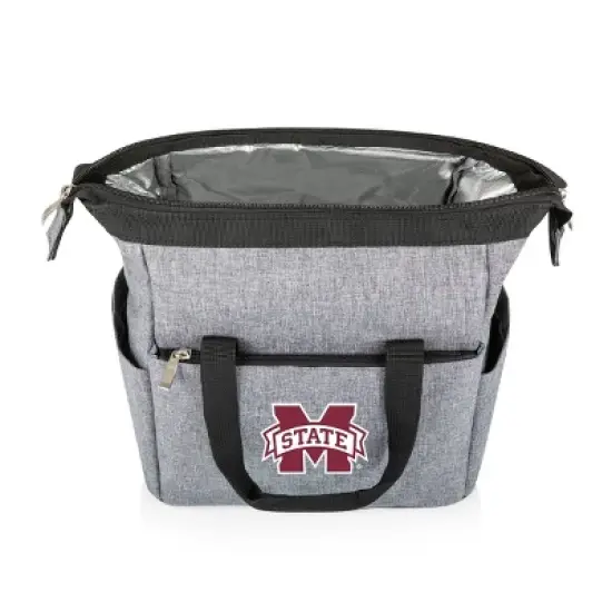 NCAA Mississippi State Bulldogs On The Go Lunch Cooler - Gray image {1}