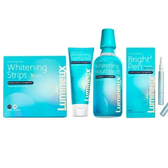 Lumineux Tooth Whitening Strips - 14pk image {7}