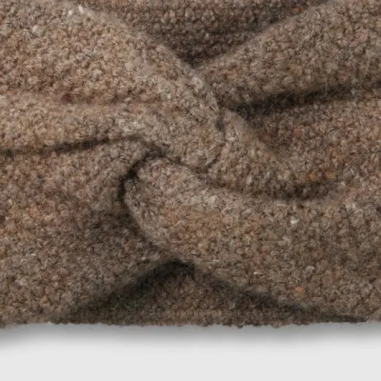 Isotoner Adult Recycled Knit Headband - Oatmeal Heather image {1}