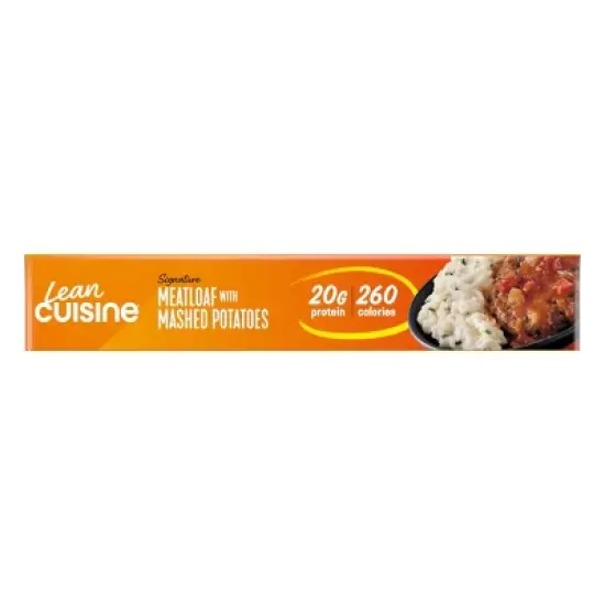 Lean Cuisine Protein Kick Frozen Meatloaf with Mashed Potatoes Microwave Meal - 9.375oz image {7}