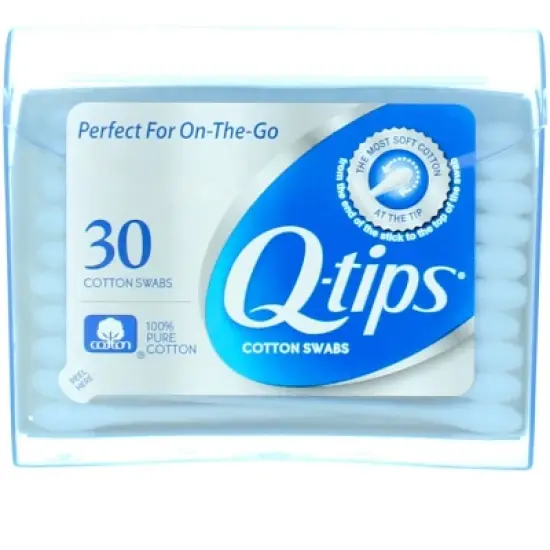 Q-Tips On-The-Go Cotton Swabs - 30 ct image {3}