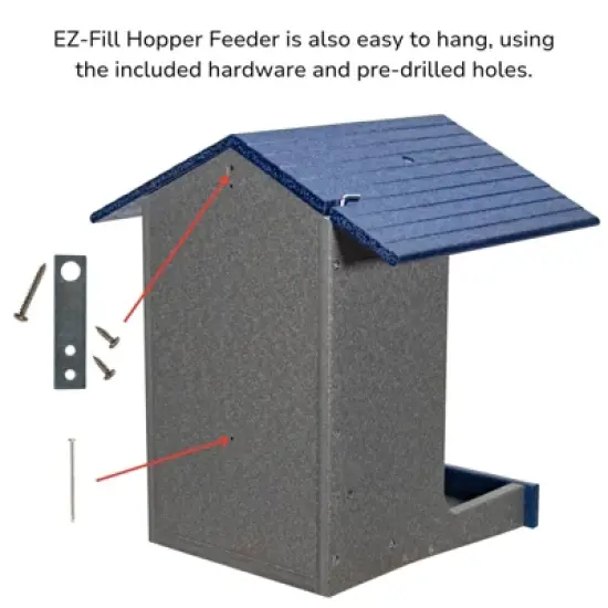 JCS Wildlife  EZ-Fill Hopper Feeder image {5}