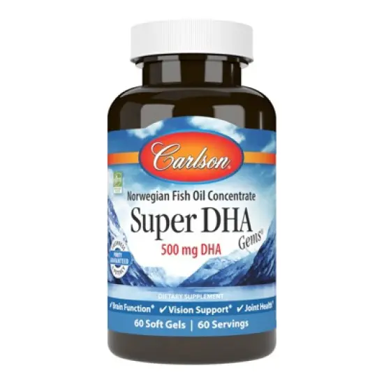 Carlson - Super DHA Gems, 500 mg DHA, Norwegian, Wild Caught, Sustainably Sourced image {5}