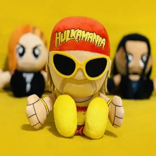 Bleacher Creatures WWE Hulk Hogan 8" Kuricha Sitting Plush image {5}