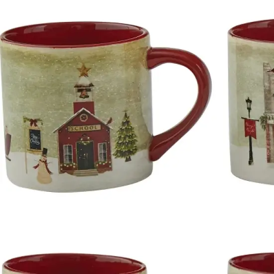 Park Designs Vintage Town Square Mug 4 Set image {2}