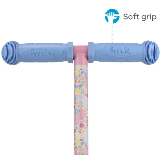 Peppa Pig 3 Wheel Tilt and Turn Light Up Scooter image {7}
