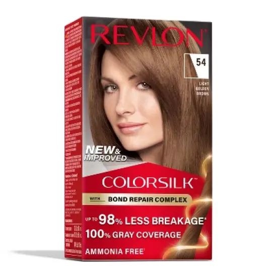 Revlon ColorSilk Permanent Hair Color with Bond Repair Complex - Brown image {15}
