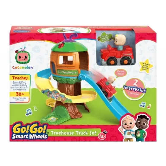 VTech CoComelon Go! Go! Smart Wheels Treehouse Track Set image {9}